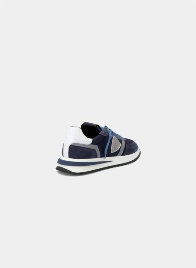 Philippe Model Tropez 2.1 LOW MAN Sneakers Blauw Heren