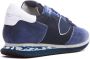 Philippe Model Blauwe Nylon Heren Casual Sneakers Blue Heren - Thumbnail 4