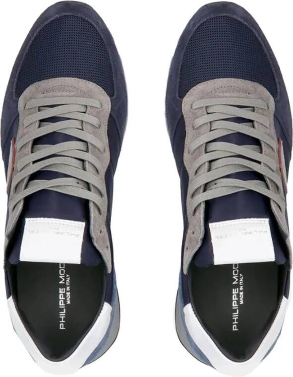 Philippe Model Sneakers Blauw Heren