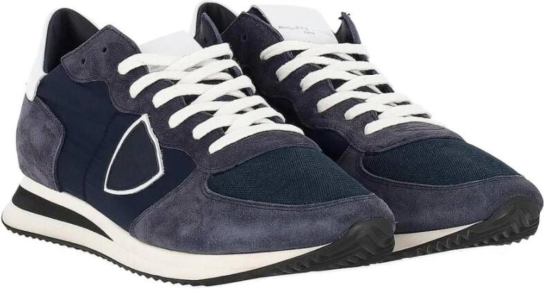 Philippe Model Sneakers Blauw Heren