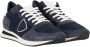 Philippe Model men's shoes suede trainers sneakers Trpx Blauw Heren - Thumbnail 15