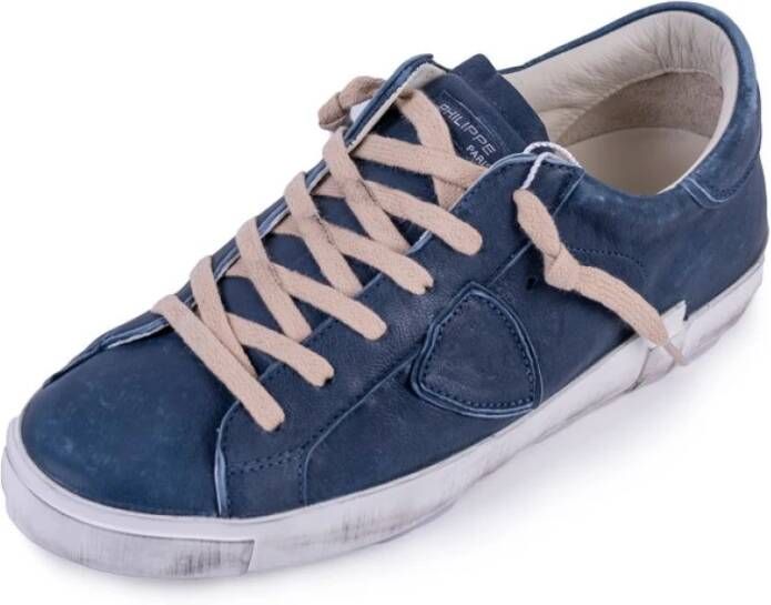 Philippe Model Sneakers Blauw Heren