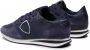 Philippe Model Vintage-geïnspireerde Trpx Low Sneakers Blue - Thumbnail 3