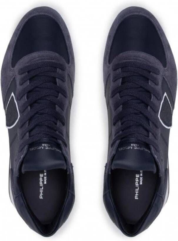 Philippe Model Sneakers Blauw Heren
