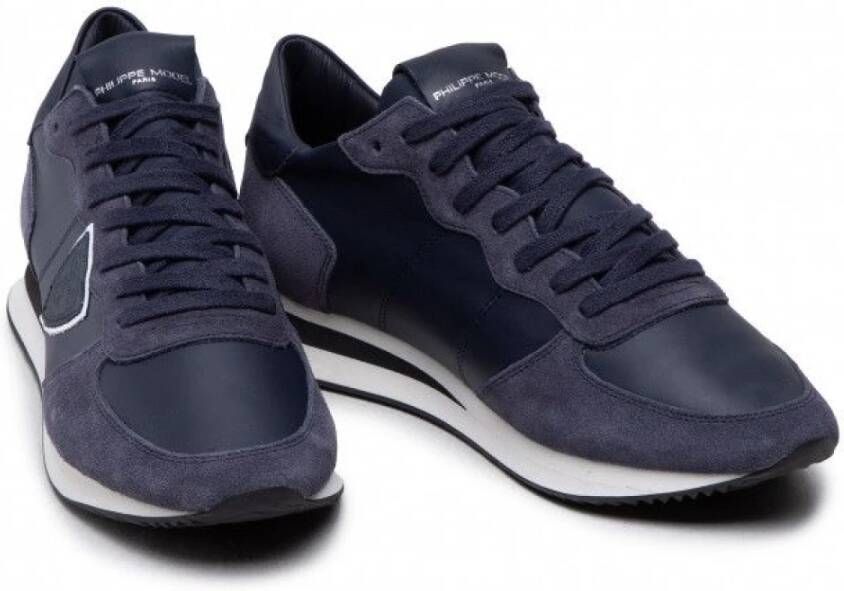 Philippe Model Sneakers Blauw Heren