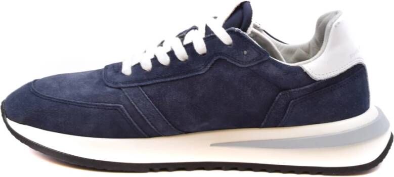Philippe Model Tropez 2.1 Low Man Synthetische Schoenen Blauw Heren - Foto 10