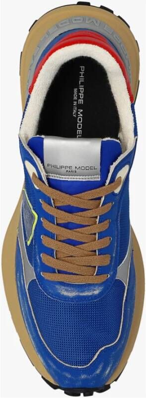 Philippe Model Sneakers Blauw Heren