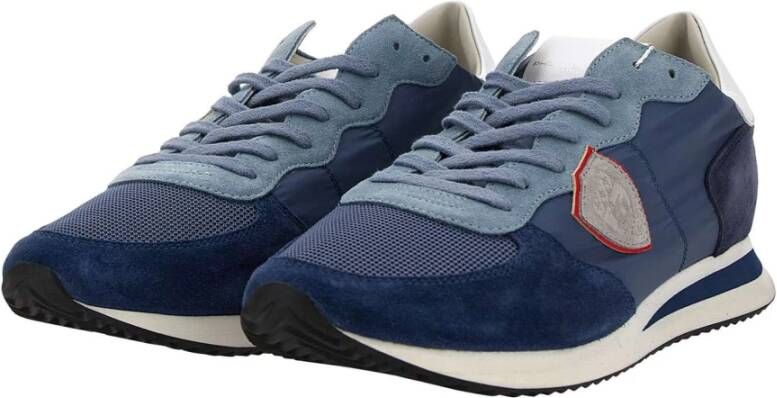 Philippe Model Trendy Tzlu W105 Sneakers Blauw Heren