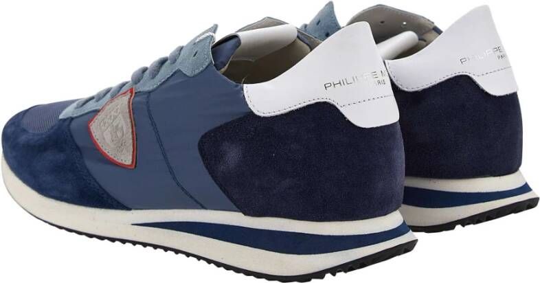 Philippe Model Trendy Tzlu W105 Sneakers Blauw Heren