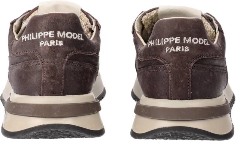 Philippe Model Sneakers Bruin Heren