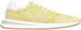 Philippe Model Lime Lage Sneakers met Rubberen Zool Yellow Dames - Thumbnail 3