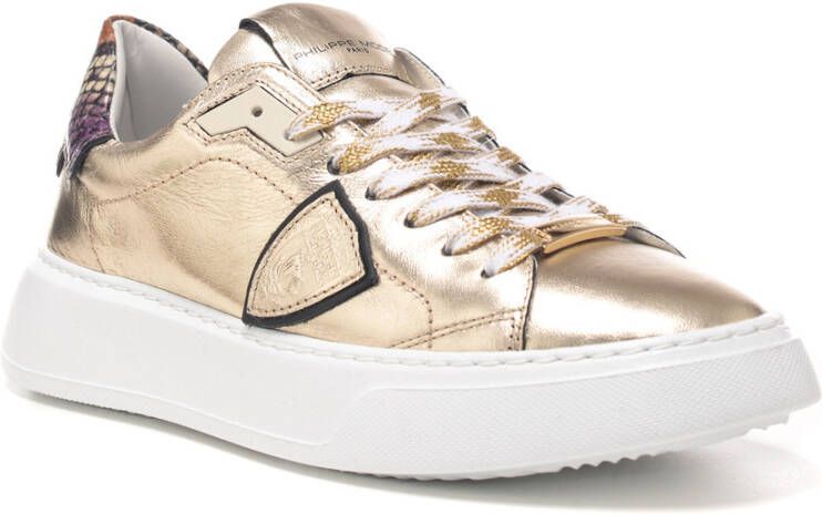 Philippe Model dames sneakers Geel Dames