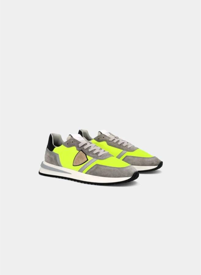 Philippe Model Sneakers Geel Heren