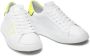 Philippe Model Stijlvolle witte vetersneakers met oversized zool White Heren - Thumbnail 5