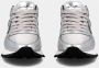 PHILIPPE MODEL Lage Sneakers Dames Tropez Haute Low Woman Maat: 40 Materiaal: Leer Kleur: Zilver - Thumbnail 14