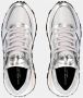 PHILIPPE MODEL Lage Sneakers Dames Tropez Haute Low Woman Maat: 40 Materiaal: Leer Kleur: Zilver - Thumbnail 15