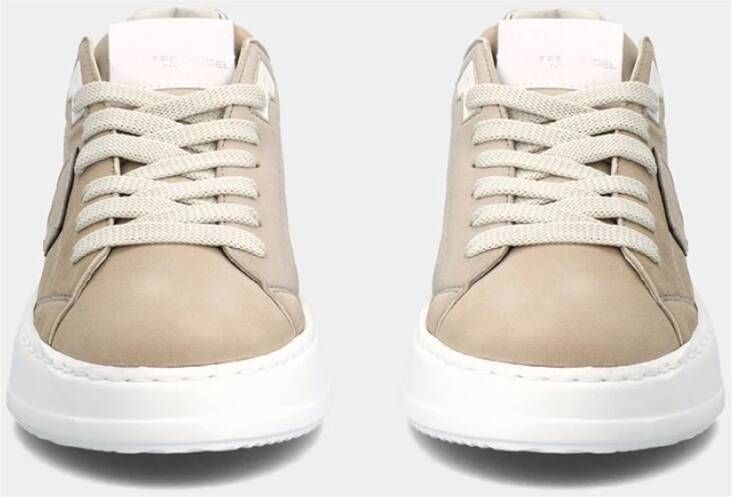 Philippe Model Lage Dames Sneakers Tres Temple Grijs Dames
