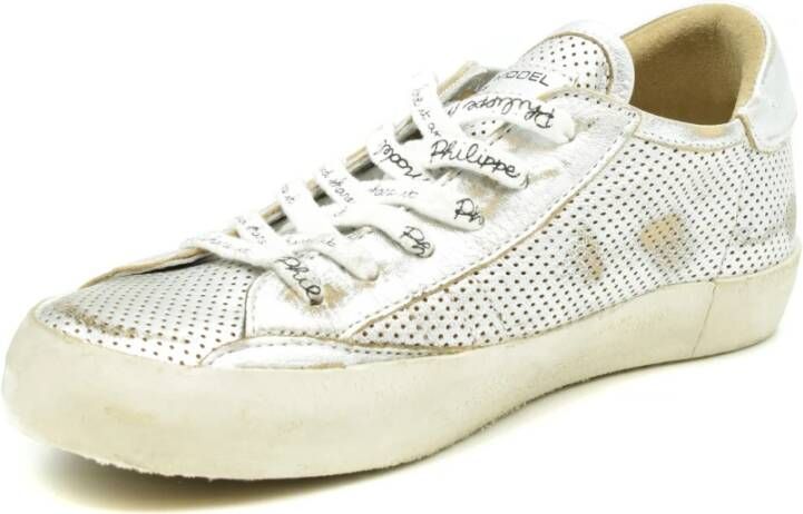 Philippe Model Lage Top Sneakers Grijs Dames