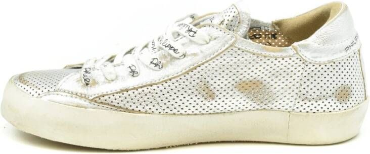 Philippe Model Lage Top Sneakers Grijs Dames