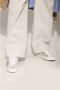 Philippe Model Zilveren Lage Sneakers met Asymmetrische Band Gray Dames - Thumbnail 4