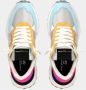 Philippe Model Multicolor Nylon Sneakers met Suède en Leren Details Meerkleurig Dames - Thumbnail 2