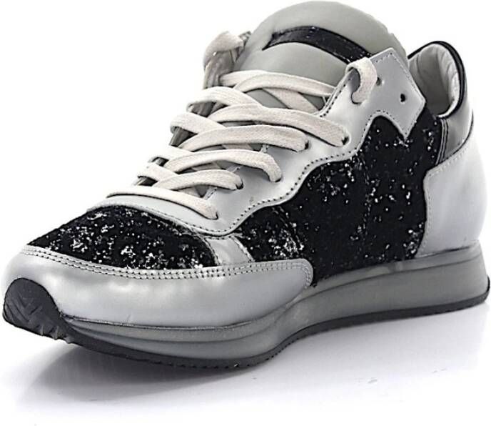 Philippe Model Unieke Sneakers voor Modieuze Stijl Grijs Dames