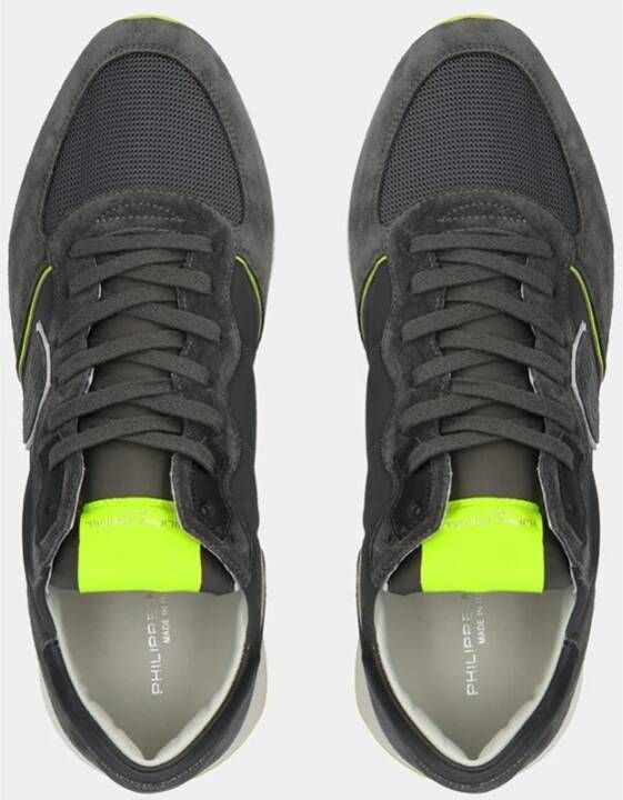 Philippe Model Trpx Lage Herensneakers Grijs Heren