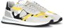 Philippe Model Tropez 2.1 Grijze en Gele Militaire Print Sneaker Grijs Heren - Thumbnail 3