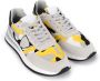 Philippe Model Tropez 2.1 Grijze en Gele Militaire Print Sneaker Grijs Heren - Thumbnail 4