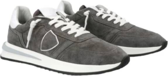 Philippe Model Grijze Sneakers met Tropez 2.1 Stijl Grijs Heren