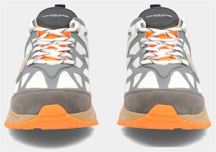 Philippe Model Paris Sneakers met logopatch Grijs - Foto 5