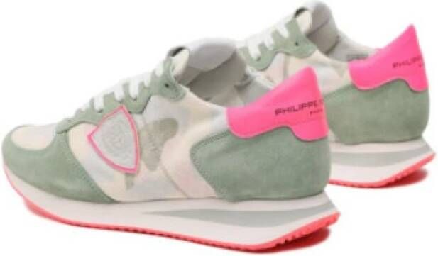 Philippe Model Trpx Low Woman Sneaker Groen Dames