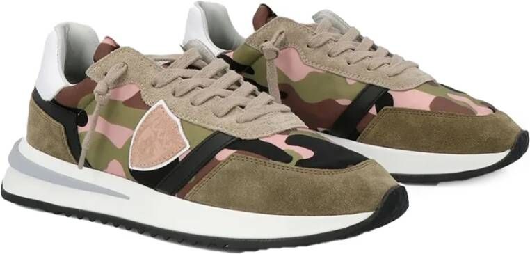Philippe Model Sneakers Groen Dames