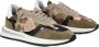 Philippe Model Tropez 2.1 Camouflage Militaire Rose Sneakers Groen Dames - Thumbnail 8