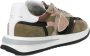 Philippe Model Tropez 2.1 Camouflage Militaire Rose Sneakers Groen Dames - Thumbnail 5
