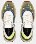 Philippe Model Camouflage Lage Heren Sneaker met Kleurrijk Design Bruin Heren - Thumbnail 3