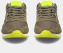 Philippe Model Groene Noos Sneakers met Contrasterend Hiel Detail Green Heren - Thumbnail 8