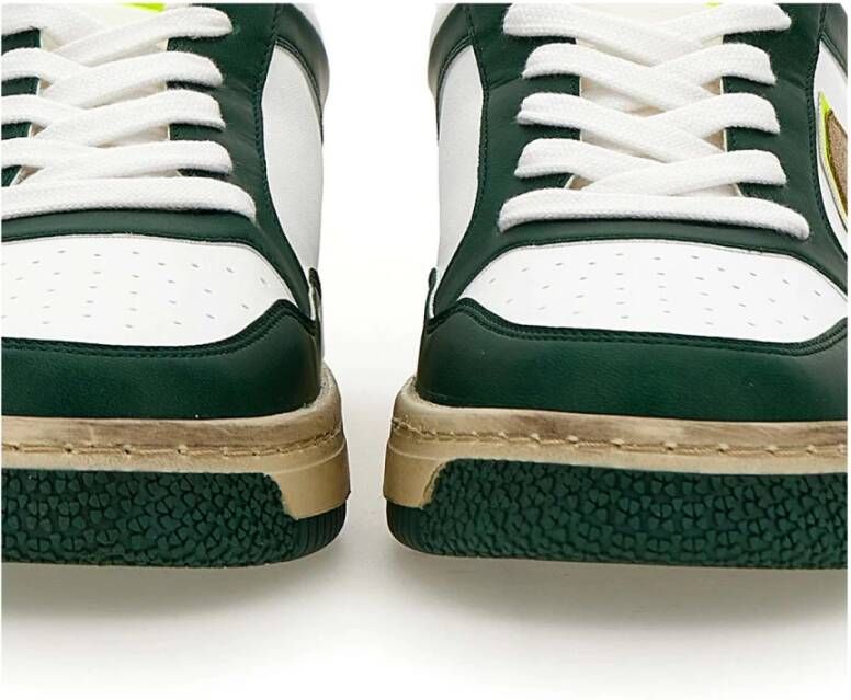 Philippe Model Stijlvolle Parijse Sneakers voor Moderne Mannen Groen Heren