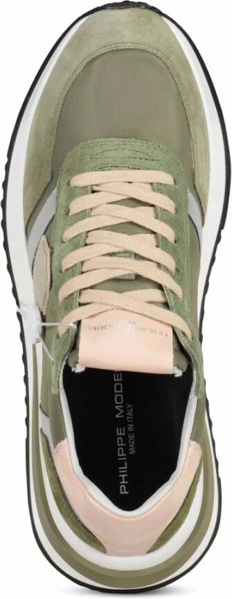 Philippe Model Tropez 2.1 Sneakers Groen Heren