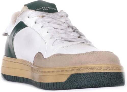 Philippe Model Sneakers Groen Heren