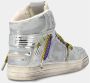 Philippe Model High La Grande Basketbalsneakers Grijs Dames - Thumbnail 6