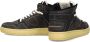 Philippe Model Hoge Sneakers LGMU CR02 LA GRANDE MID-CRACKLE NOIR - Thumbnail 2