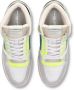 Philippe Model Retro Stijl Blauw Witte Sneakers Multicolor Heren - Thumbnail 5