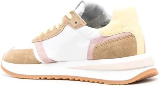 Philippe Model Sneakers -logo Beige Dames