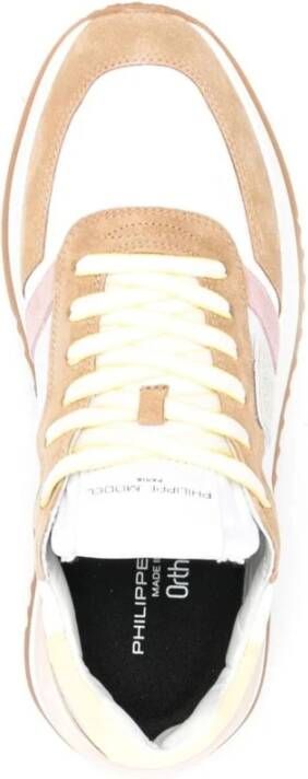 Philippe Model Sneakers -logo Beige Dames