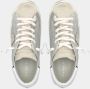 Philippe Model Vintage Zilveren Sneakers `Prsx Low` Grijs Dames - Thumbnail 8