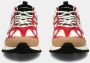 Philippe Model Low Rocx Sneakers Geïnspireerd door Trekking en Bergen Rood Heren - Thumbnail 3
