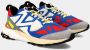 Philippe Model Blauwe Hardloopschoenen Trekking Stijl Multicolor Heren - Thumbnail 2