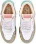 Philippe Model Lyon Dames Tennisschoenen Wit Roze Multicolor Dames - Thumbnail 11