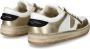 Philippe Model Wit Goud Lyon Lage Sneakers Multicolor Dames - Thumbnail 4